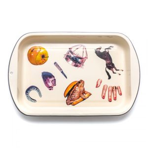 Bandeja Toiletpaper beige SELETTI