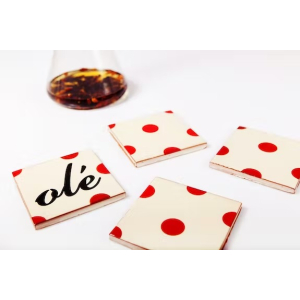 Posavasos Cerámica Olé