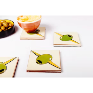 Posavasos Cerámica Olives