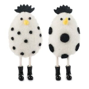 Adorno Pollito con topos