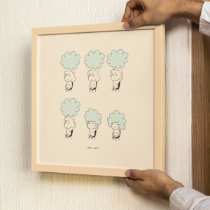Print Stop Overthinking - María Gómez Ilustradora