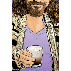 ilustración El Nota (El Gran Lebowski) – Joshua Budich