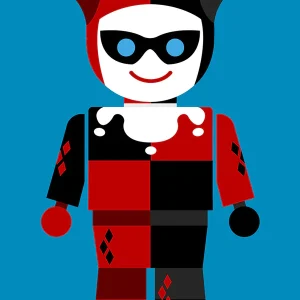 ilustración Toy Harley Quinn – Rafael Gomes