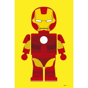 ilustración Toy Iron Man – Rafael Gomes