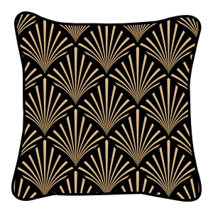 Cojín Art Deco Cuadrado