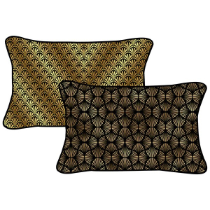 Cojín Art Deco Rectangular