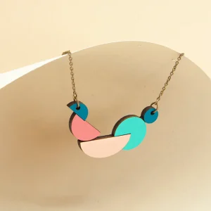 Collar Paisaje Abstracto – Materia Rica