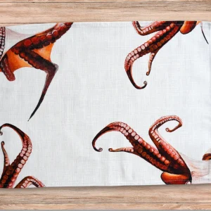 Mantel Individual Resinado Pulpo