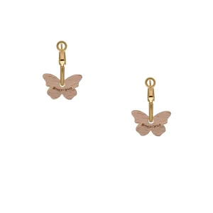 Pendientes Monarch Butterfly in Teal – Materia Rica