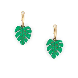 Pendientes Monstera – Materia Rica