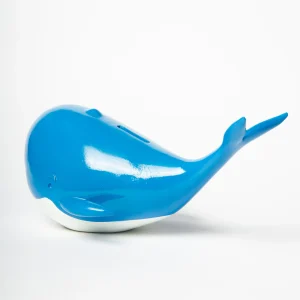 Hucha de Ballena Azul