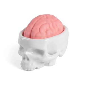 Jabonera Brain Wash Blanca SELETTI