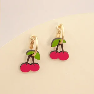 Pendientes Ruby Cherry – Materia Rica