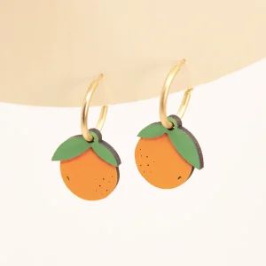 Pendientes Juicy Orange – Materia Rica