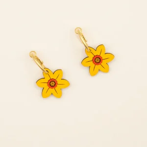 Pendientes Narcissus Bloom – Materia Rica