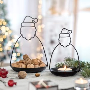 Adorno/Recipiente Papa Noel