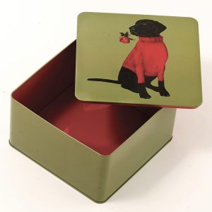 Caja de Hojalata Cuadrada Toox – Gangzaï