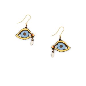 Pendientes Eye with Tear – Materia Rica