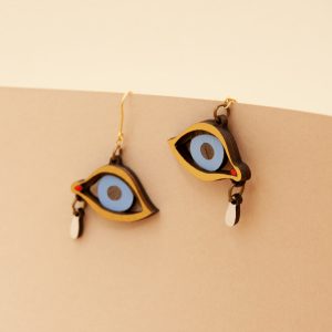 Pendientes Eye with Tear – Materia Rica