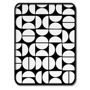 Bandeja – Vaciabolsillos Rectangular Blanco y Negro