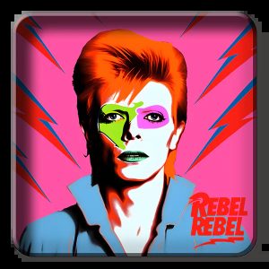 Bandeja – Vaciabolsillos Cuadrada David Bowie